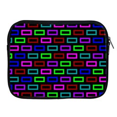 Colourful Bricks Pattern Colour Apple Ipad 2/3/4 Zipper Cases by Jancukart