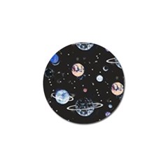 Cute-space Golf Ball Marker by Jancukart