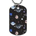 Cute-space Dog Tag (Two Sides) Front