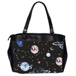 Cute-space Oversize Office Handbag (2 Sides) Back