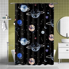 Cute-space Shower Curtain 48  X 72  (small) 