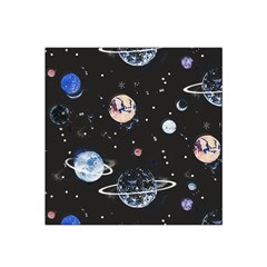 Cute-space Satin Bandana Scarf 22  X 22  by Jancukart