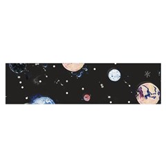 Cute-space Oblong Satin Scarf (16  X 60 ) by Jancukart