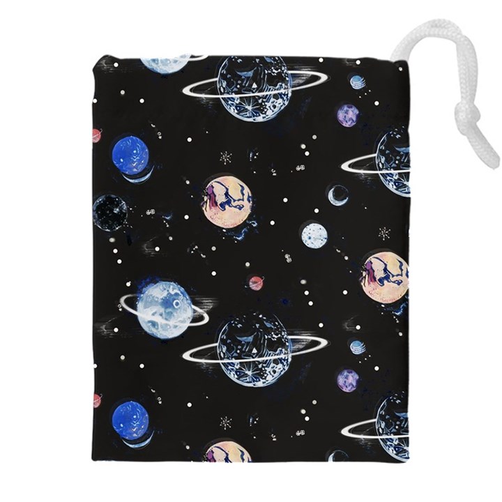 Cute-space Drawstring Pouch (5XL)