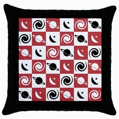 Space Pattern Colour Throw Pillow Case (black)