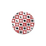 Space Pattern Colour Golf Ball Marker (10 pack) Front