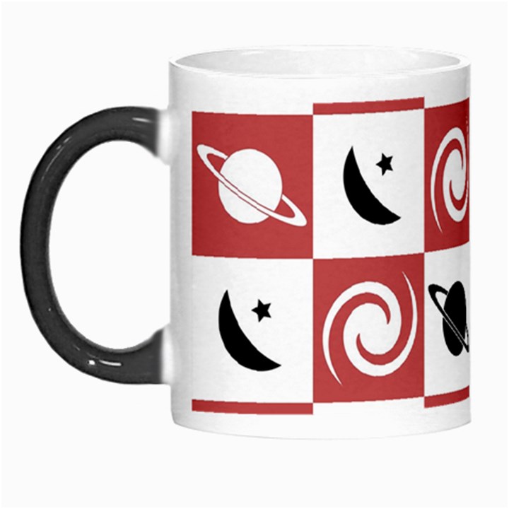 Space Pattern Colour Morph Mug