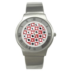 Space Pattern Colour Stainless Steel Watch by Jancukart