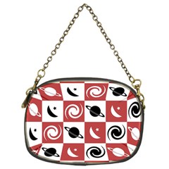 Space Pattern Colour Chain Purse (two Sides)