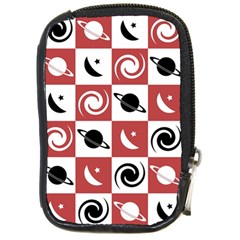 Space Pattern Colour Compact Camera Leather Case