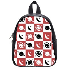 Space Pattern Colour School Bag (small)