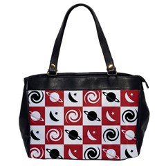 Space Pattern Colour Oversize Office Handbag