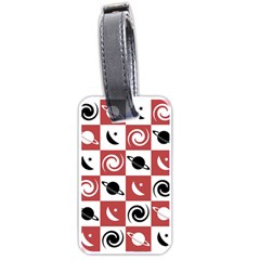 Space Pattern Colour Luggage Tag (one Side) by Jancukart