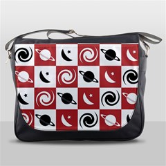 Space Pattern Colour Messenger Bag by Jancukart