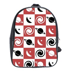 Space Pattern Colour School Bag (xl) by Jancukart