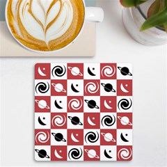 Space Pattern Colour Uv Print Square Tile Coaster 