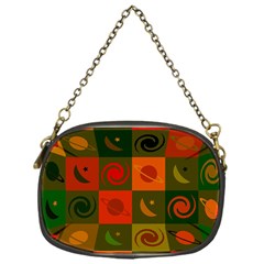 Space Pattern Multicolour Chain Purse (one Side) by Jancukart