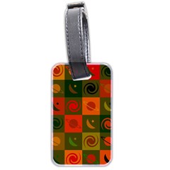 Space Pattern Multicolour Luggage Tag (two Sides) by Jancukart