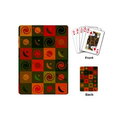 Space Pattern Multicolour Playing Cards Single Design (mini) by Jancukart