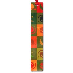 Space Pattern Multicolour Large Book Marks