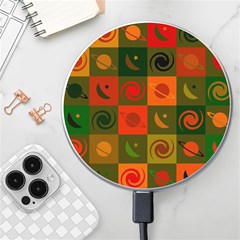 Space Pattern Multicolour Wireless Charger