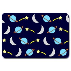 Space-pattern-colour Large Doormat  by Jancukart