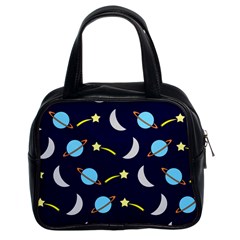 Space-pattern-colour Classic Handbag (two Sides) by Jancukart