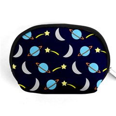 Space-pattern-colour Accessory Pouch (medium)