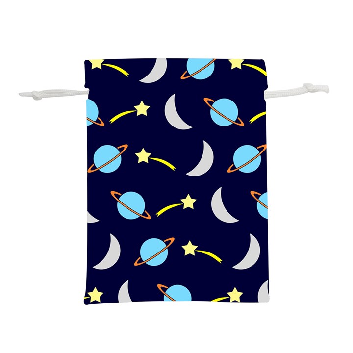 Space-pattern-colour Lightweight Drawstring Pouch (S)