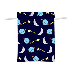 Space-pattern-colour Lightweight Drawstring Pouch (l) by Jancukart