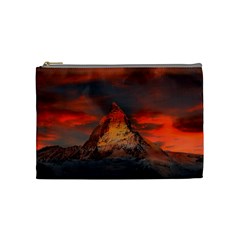 Switzerland-zermatt-mountains-snow- Cosmetic Bag (medium)