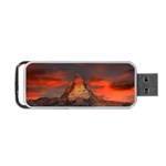 Switzerland-zermatt-mountains-snow- Portable USB Flash (One Side) Front