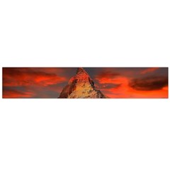 Switzerland-zermatt-mountains-snow- Large Flano Scarf 