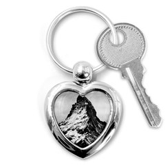 Matterhorn-switzerland-mountain Key Chain (heart)