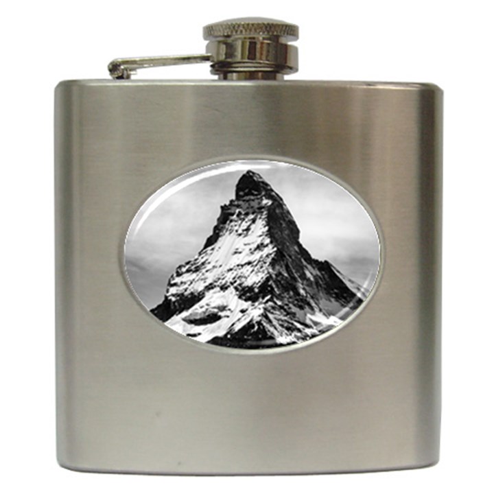 Matterhorn-switzerland-mountain Hip Flask (6 oz)