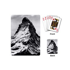 Matterhorn-switzerland-mountain Playing Cards Single Design (mini) by Jancukart