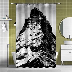 Matterhorn-switzerland-mountain Shower Curtain 48  X 72  (small)  by Jancukart