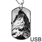 Matterhorn-switzerland-mountain Dog Tag USB Flash (One Side) Front