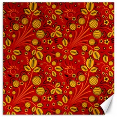 Seamless-pattern-slavic-folk-style Canvas 16  X 16 