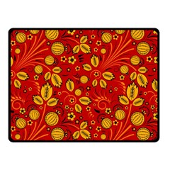 Seamless-pattern-slavic-folk-style Fleece Blanket (small)