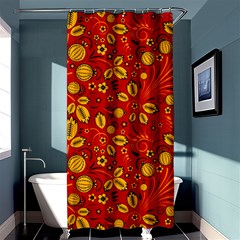 Seamless-pattern-slavic-folk-style Shower Curtain 36  X 72  (stall) 