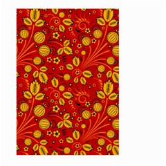 Seamless-pattern-slavic-folk-style Large Garden Flag (two Sides) by Jancukart