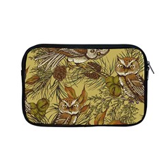 Forest-vintage-seamless-background-with-owls Apple Macbook Pro 13  Zipper Case