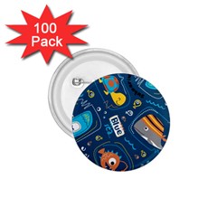 Seamless-pattern-vector-submarine-with-sea-animals-cartoon 1 75  Buttons (100 Pack) 