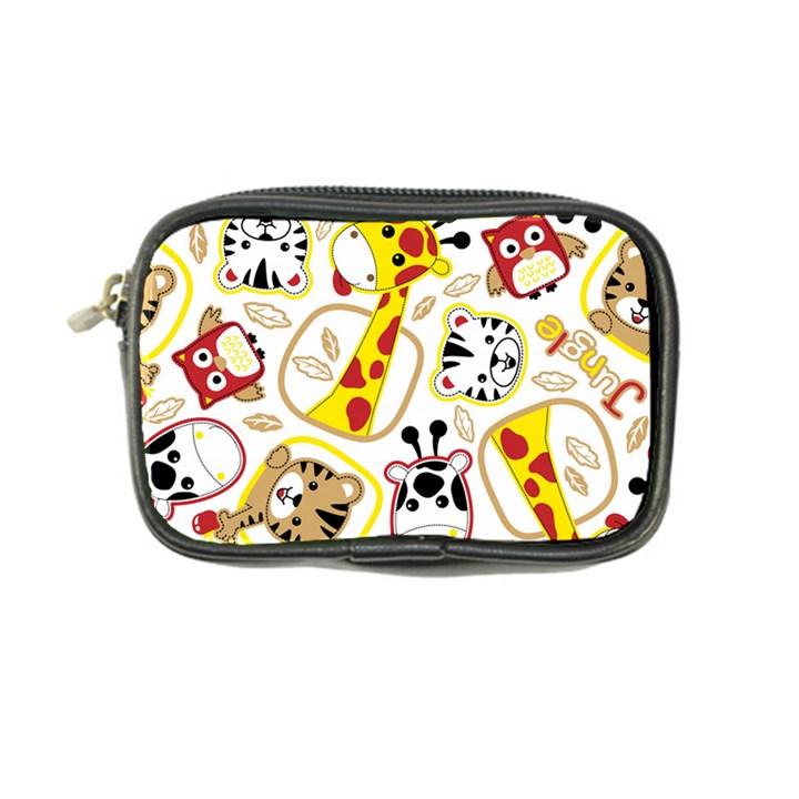 Vector-seamless-pattern-nice-animals-cartoon Coin Purse