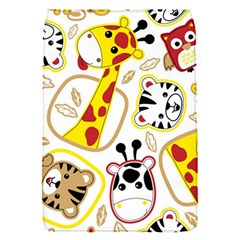 Vector-seamless-pattern-nice-animals-cartoon Removable Flap Cover (s)