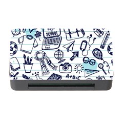 Hand-drawn-back-school-pattern Memory Card Reader With Cf