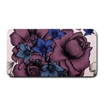 Floral-wallpaper-pattern-with-engraved-hand-drawn-flowers-vintage-style Medium Bar Mats 16 x8.5  Bar Mat