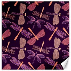 Dragonfly-pattern-design Canvas 20  X 20  by Jancukart