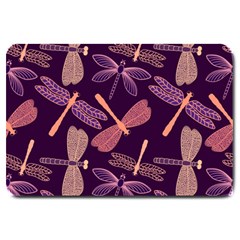 Dragonfly-pattern-design Large Doormat 